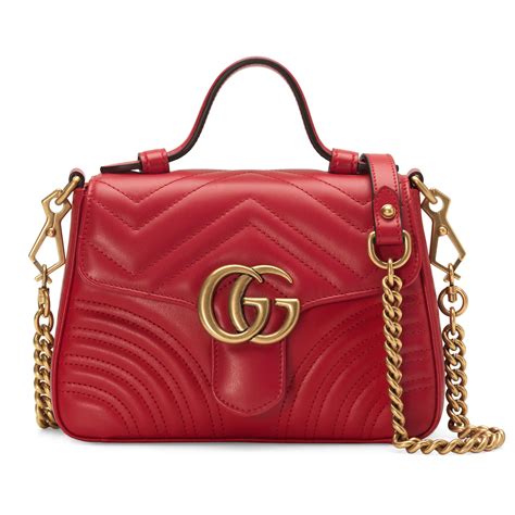 gucci red medium marmont bag|gg marmont large shoulder bag.